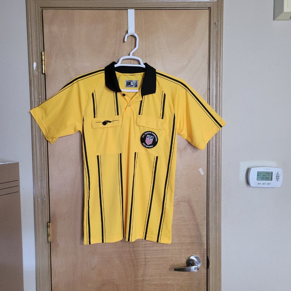 Referee Shirt Small Soccer The Whistle Line Brand